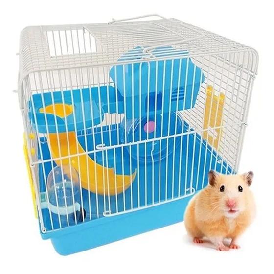 Imagem de The pets brasil gaiola hamster happy home completa azul - un