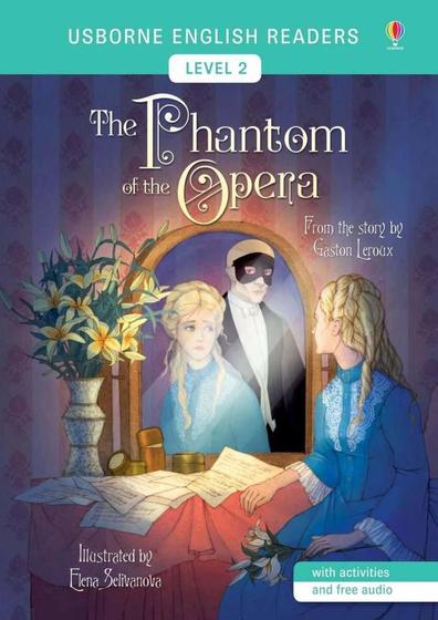 Imagem de The Phantom Of The Opera - Usborne English Readers - Level 2 - Book With Activities And Free Audio