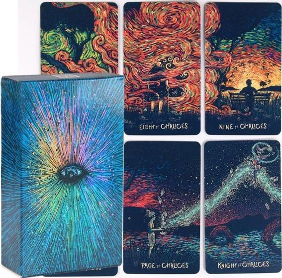 The Prisma Visions Tarot Deck Tarô Das Visões Do Prisma Baralho de ...