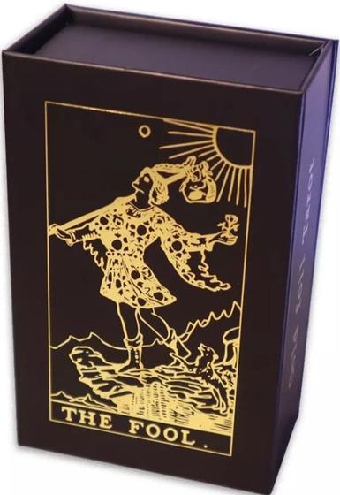 ASSZBE Tarot Cards Deck, Engelse Ryder-Waite Gold Foil Edition
