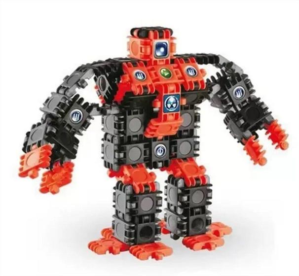 Imagem de The Robots 91 Peças Minibot Clic & Lig Robô Para Montar