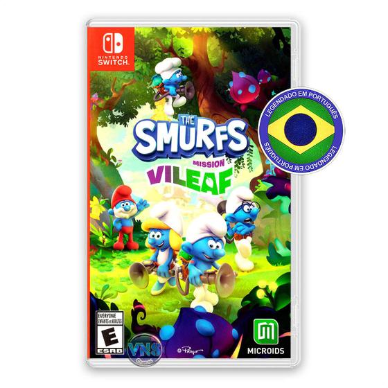 Imagem de The Smurfs Mission Vileaf - Switch - Mídia Física 