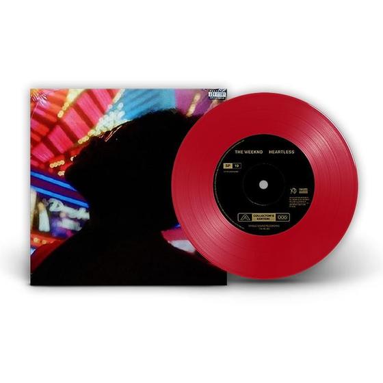 Imagem de The Weeknd - 7" Vinil Blinding LIghts / Heartless Vermelho