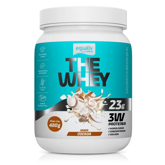 Imagem de The Whey 3W Cocada 480g Equaliv