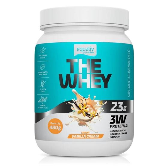 Imagem de The Whey 3W Vanilla Cream 480g Equaliv