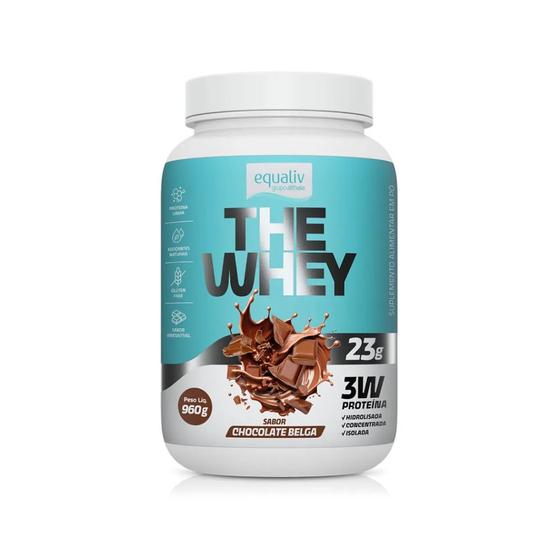 Imagem de The whey equaliv 960g choco belga