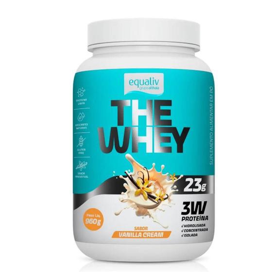 Imagem de The Whey Proteína Equaliv Vanilla Cream 960g