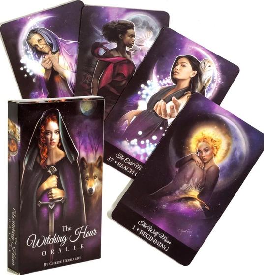 Imagem de The Witching Hour Oracle Deck Tarô A Hora Da Bruxa Baralho de Cartas de Oráculo