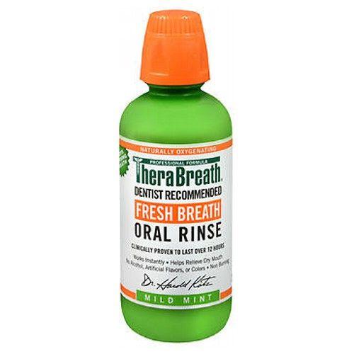 Imagem de Therabreath Fresh Breath Oral Rinse Mild 16 oz da Therabreath (pacote com 4)