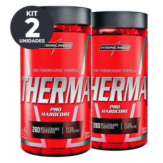 Imagem de Therma Pro 120 Caps Termo Cafeína Integral Kit 2 Potes