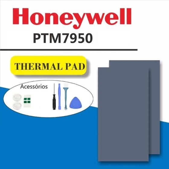 Imagem de Thermal Pad Honeywell PTM7950 Alto Desempenho Dissipa Calor