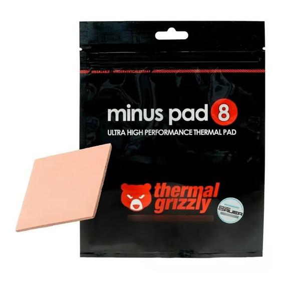 Imagem de Thermal Pad Minus 8 Ultra High Performance  GRIZZLY 30 X 30 X 1,0 MM