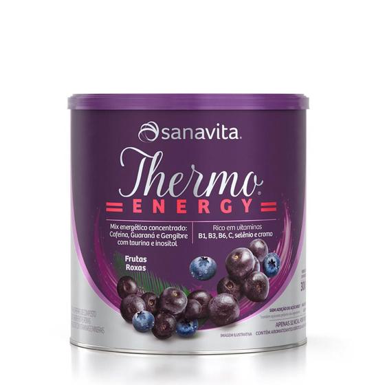 Imagem de Thermo Energy - Frutas Roxas - 300g - Sanavita