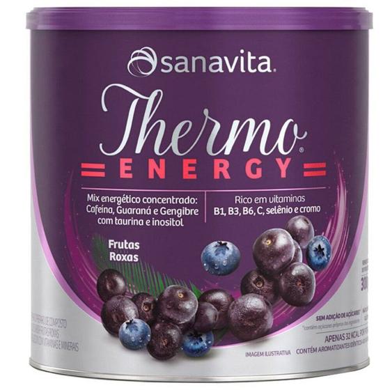 Imagem de Thermo Energy Termogênico Sanavita 300g Frutas Roxas