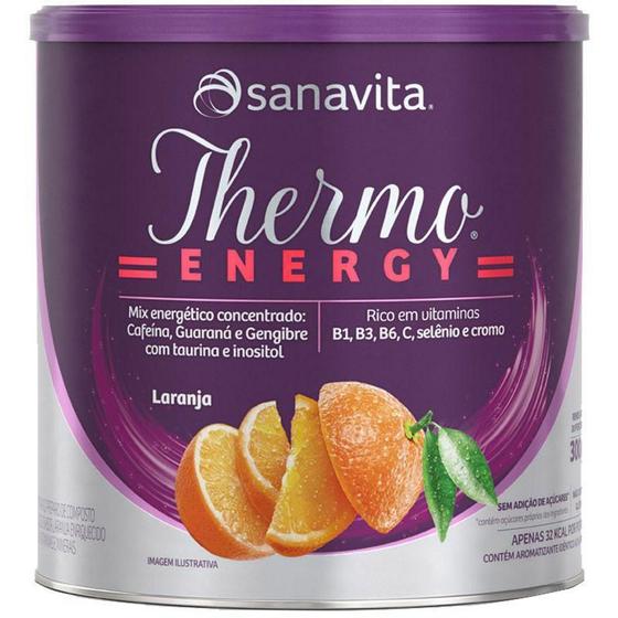 Imagem de Thermo Energy Termogênico Sanavita 300G Laranja