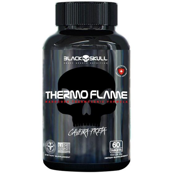 Imagem de Thermo Flame Black Skull c/ 60 Cápsulas