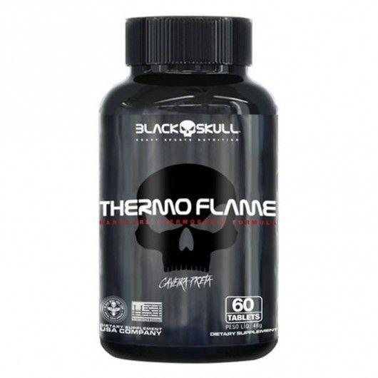 Thermo Flame Caveira Preta 60 Capsulas Black Skull Menor preço em Thermo Flame Caveira Preta 60 Capsulas Black Skull
