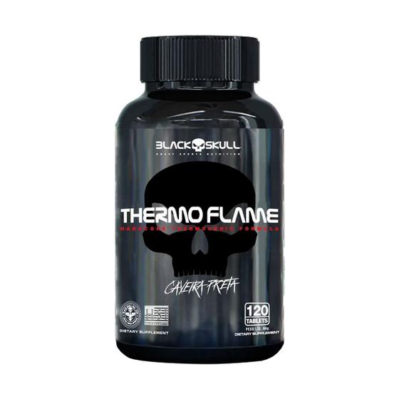 Imagem de Thermo Flame  Suplemento Termogênico (Escolha sua Quantidade)  Black Skull