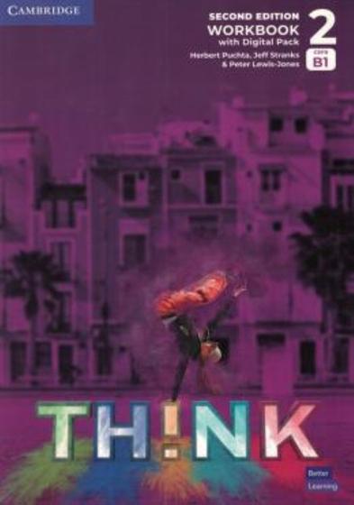 Imagem de Think 2 Workbook With Digital Pack- British Englis - CAMBRIDGE