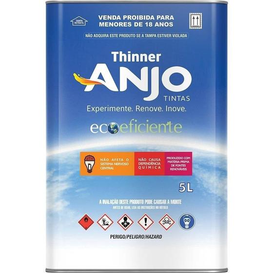 Imagem de Thinner Ecoeficiente 2750 5L Emb. c/ 4 un - Anjo