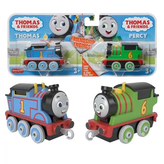 Imagem de Thomas e Amigos Trens Amizade Thomas e Percy Hmk50  Hasbro 