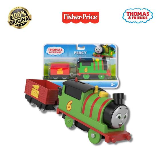 Imagem de Thomas e Seus Amigos Locomotiva Motorizada Percy - Mattel