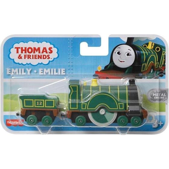 Imagem de Thomas e Seus Amigos TRENS Metalizados com Vagao EMILY Mattel HFX91