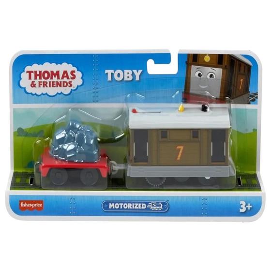 Imagem de Thomas & Friends Locomotiva Motorizada Toby Fisher-Price