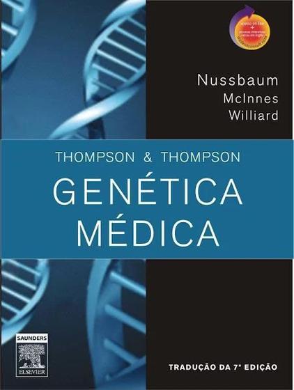 Thompson & Thompson Genética Médica - 7ª Ed. - Elsevier / Medicina ...