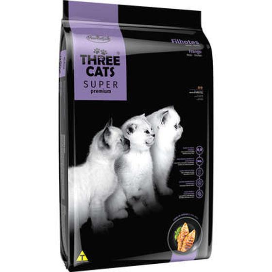 Imagem de Three Cats filhote Super Premium Frango 10,1 kg 