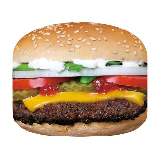 Imagem de Throw Blanket Jekeno Hamburger Food 100% microfibra 150x152c