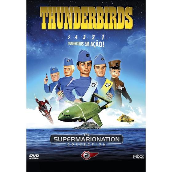 Thunderbirds: Volume 2 - Dvd - Mixx Imagem de Thunderbirds: Volume 2 - Dvd