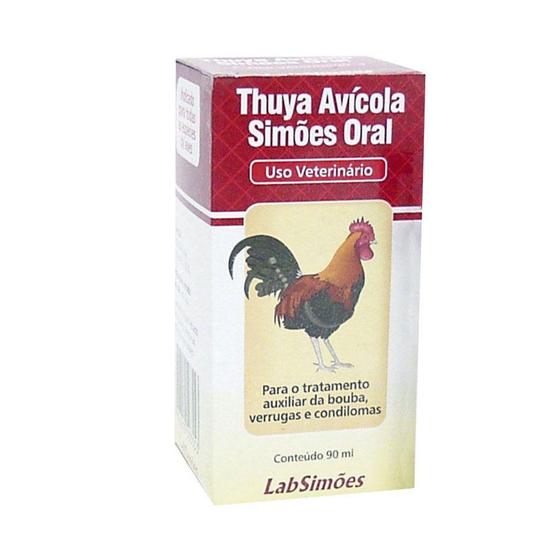 Imagem de Thuya Avicola Simões Oral 90ml Provets - Descrição marketplace