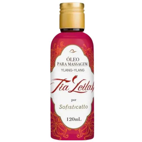 Imagem de Tia Leilah Ylang-Ylang Óleo para Massagem Íntima Top Sensual Quente