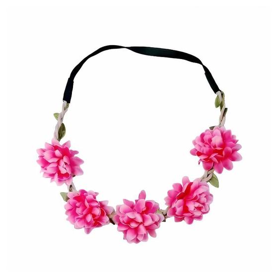 Imagem de Tiara De Flores Com Elástico