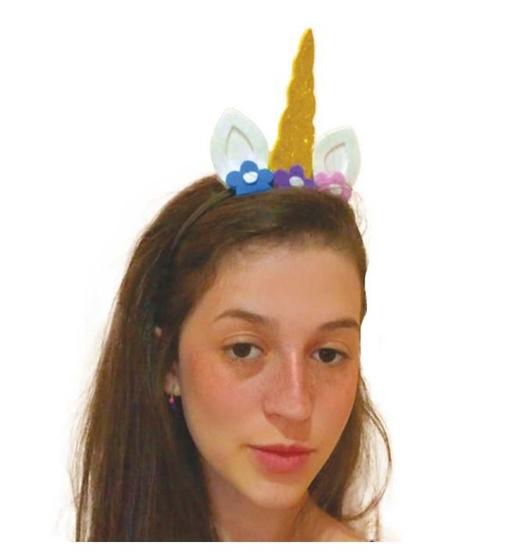 Imagem de Tiara Unicórnio Infantil de Carnaval