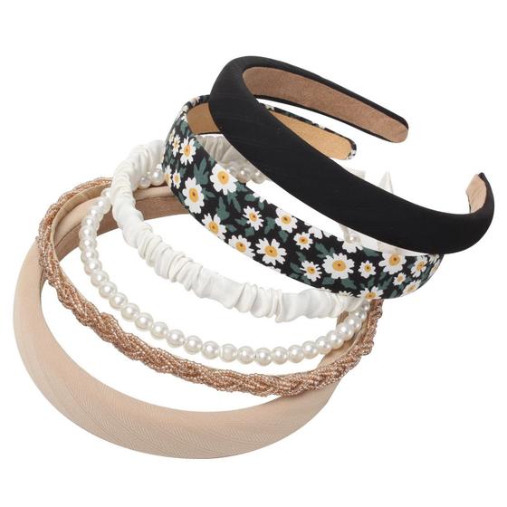 Imagem de Tiaras Cuizhiyu 6PK para mulheres e meninas, antiderrapantes