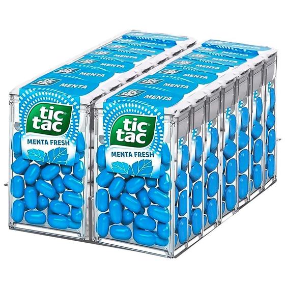 Imagem de Tic Tac Menta Fresh com 14 unidades de 14,5g