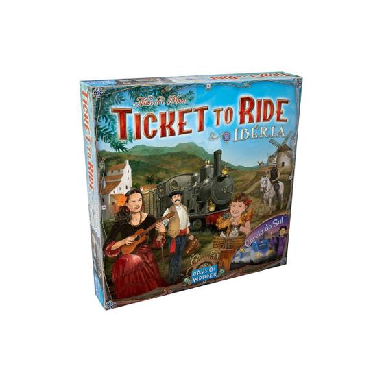 Imagem de Ticket to Ride: Iberica & South Korea (Expansão) - Galápagos