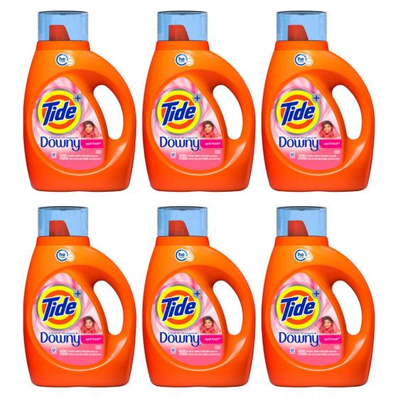 Imagem de Tide A Touch Of Downy He 1 l Limpeza E Suavidade - 6 Un