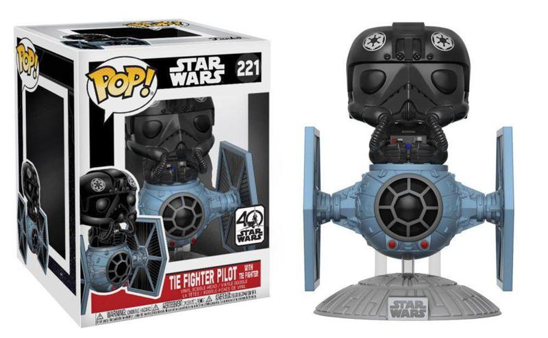 Imagem de TIE Fighter Pilot with TIE Fighter 221 - Star Wars - Funko Pop!