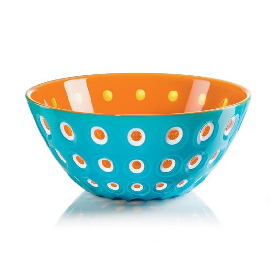 Imagem de Tigela bowl 25 cm em acrilico laranja le murrine - guzzini