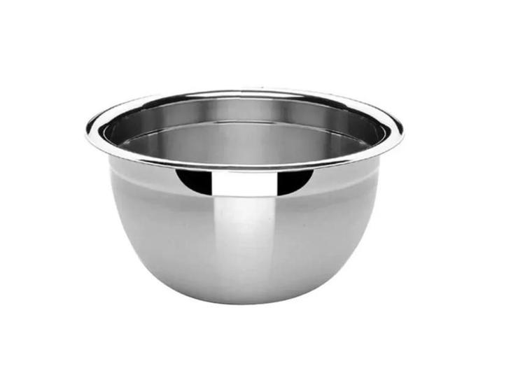 Imagem de Tigela bowl em aco inox 24 cm - Baccani