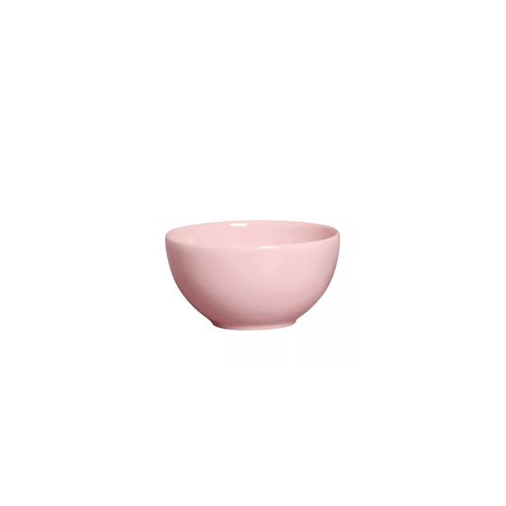 Imagem de Tigela Bowl Rosa Claro Cumbuca 350ml Ceramica 1un