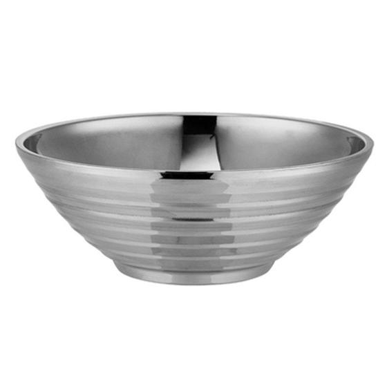 Imagem de Tigela Japonesa de Macarrão 304 - Banhada a Ouro com Design Rosqueado