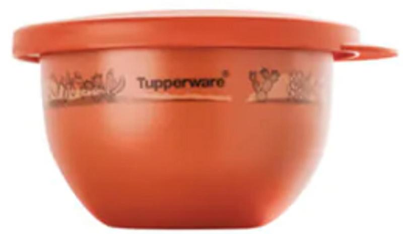 Imagem de Tigela Murano 200ml Cactos e Suculentas Laranja Tupperware