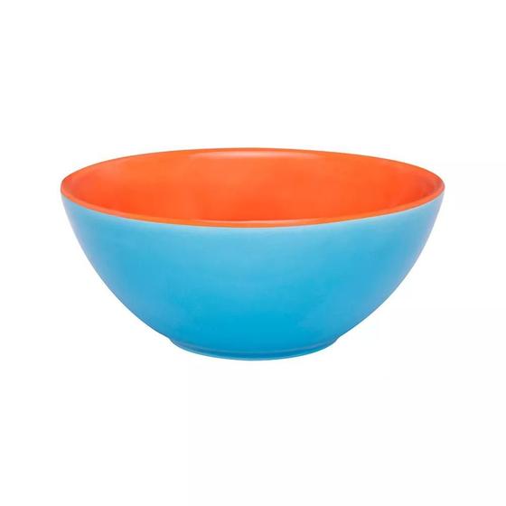 Imagem de Tigela Oxford Pequena 600ml Laranja e Azul Ab37-0264