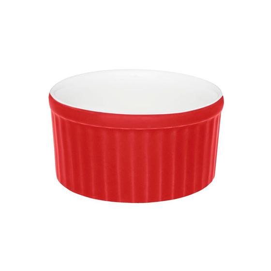 Imagem de Tigela Ramequin 8X4CM 100ML Branco/Vermelho - Oxford