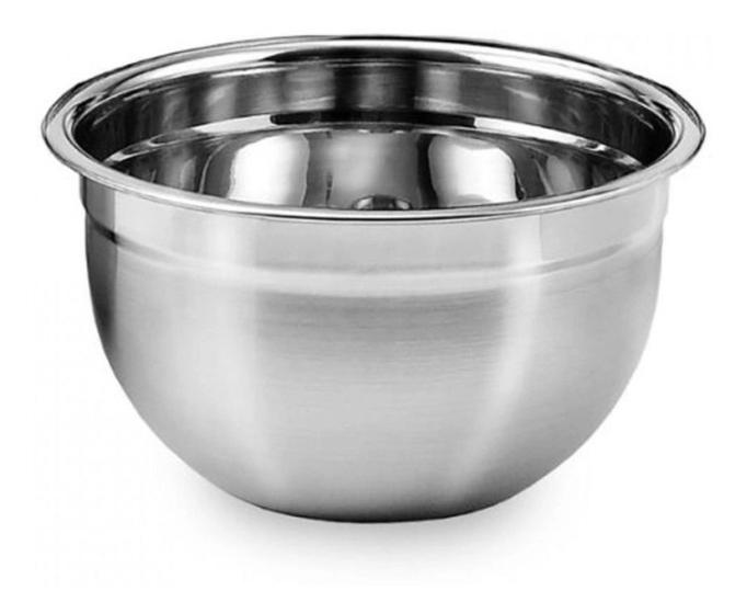 Imagem de Tigelas Bowl Em Inox P/ Servir Saladas/Frutas/Legumes 28CM