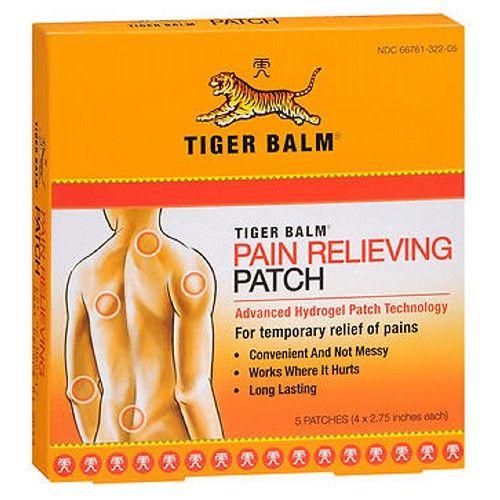 Imagem de Tiger Balm Patch para alívio da dor 5 cada da Tiger Balm (pacote com 2)